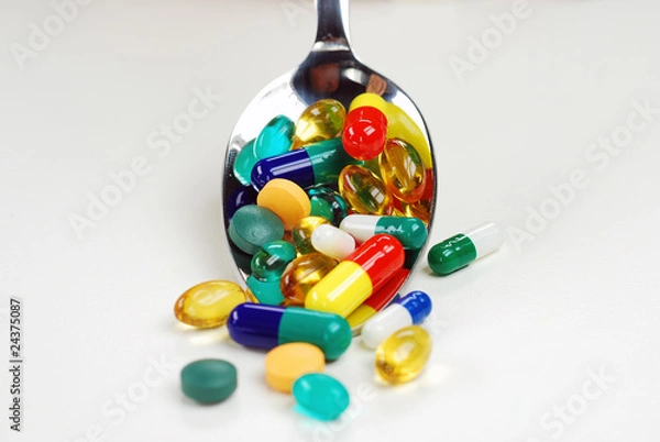 Obraz colherada de remedios