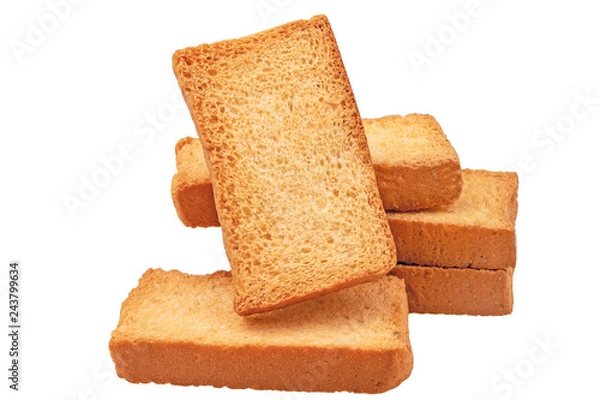 Obraz isolate milk rusk image