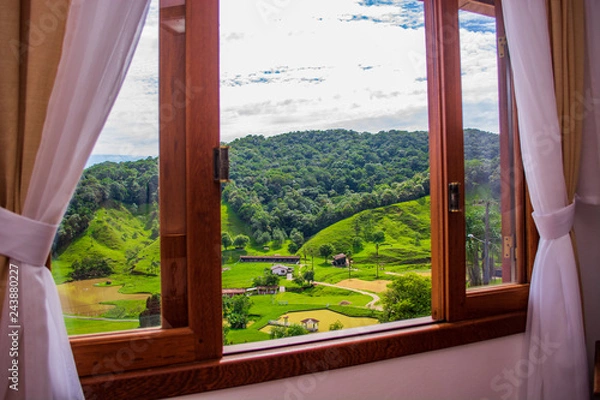 Obraz view from the window