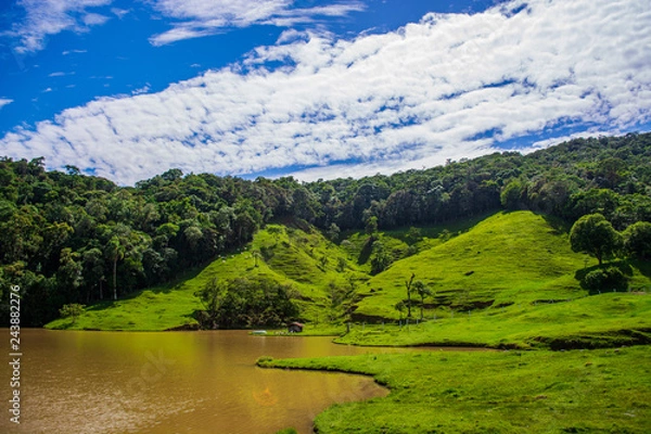 Obraz lake in mountains