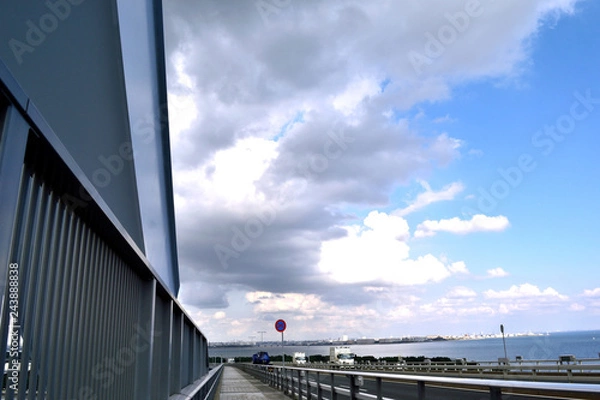 Fototapeta 東京ゲートブリッジ 舞浜大橋方面