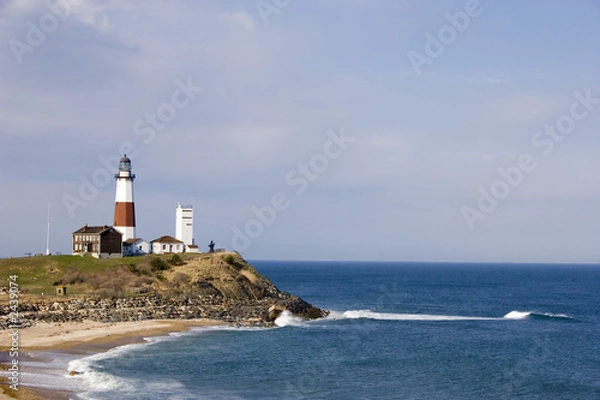 Fototapeta  lighthouse and the ocean