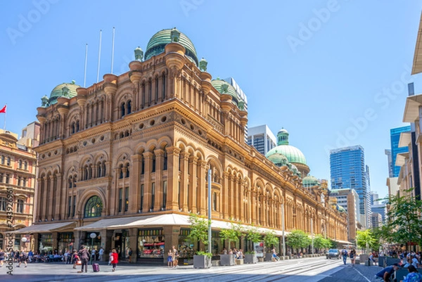 Fototapeta Queen Victoria Building, zabytek w Sydney