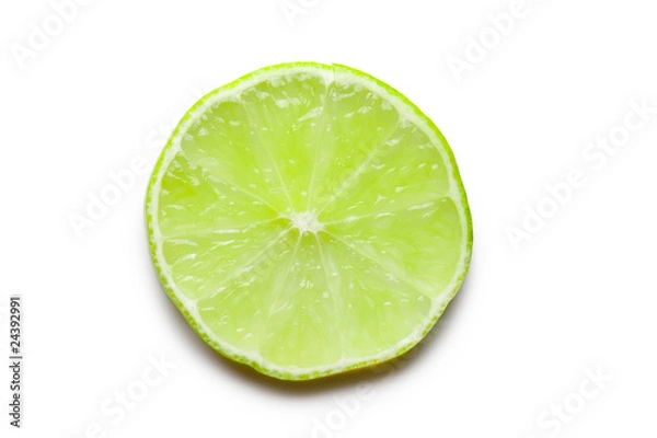 Fototapeta slice of lime