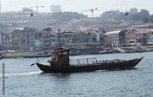 Obraz ship in harbor