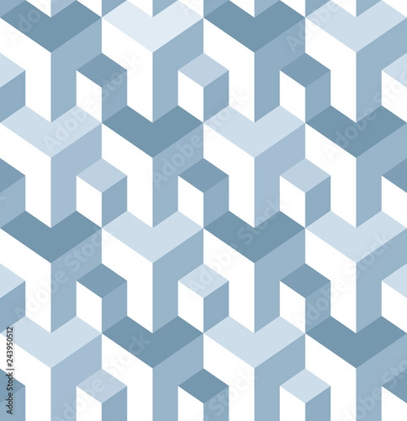 Fototapeta Seamless repeating pattern geometric