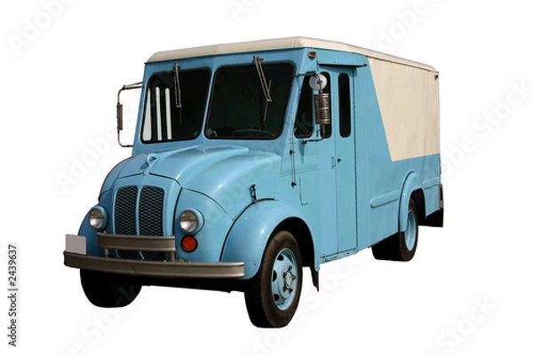 Fototapeta milk truck