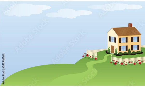 Obraz House Illustration