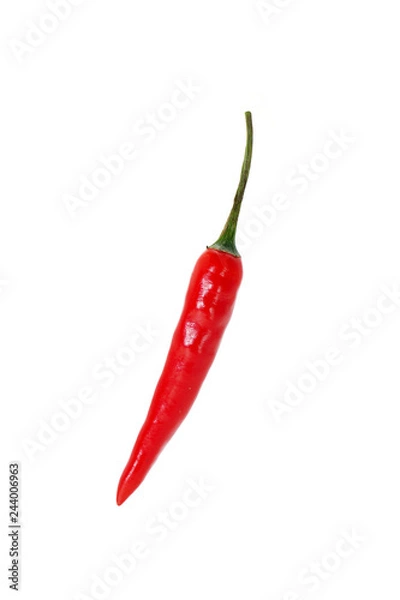 Obraz chili pepper isolated on a white background