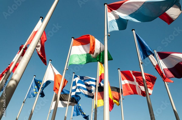 Obraz Flaggen international