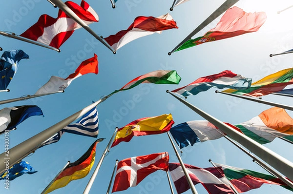 Obraz Flaggen international