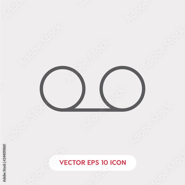 Fototapeta voice message icon vector