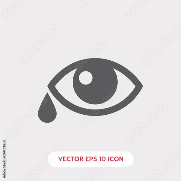 Obraz swoosh eye icon