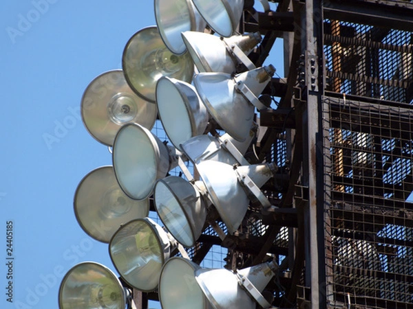 Obraz 野球場のナイター用照明塔