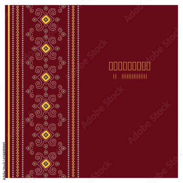 Obraz Bandhani Background