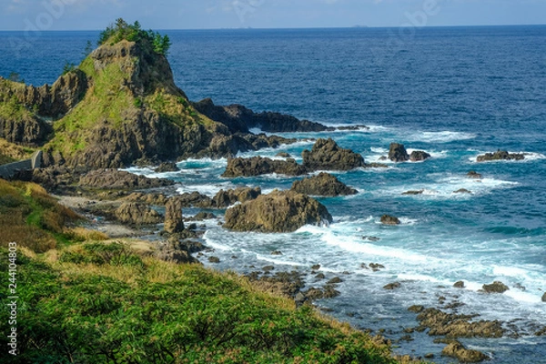 Obraz 奥能登木ノ浦海岸堂ガ崎