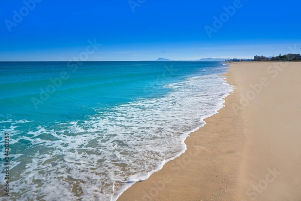 Obraz Xeraco Jaraco beach in Valencia Spain