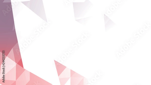 Obraz Background from polygons. Abstract background pattern.