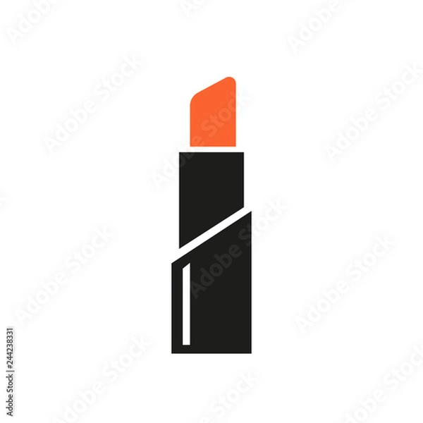 Obraz lipstick icon vector