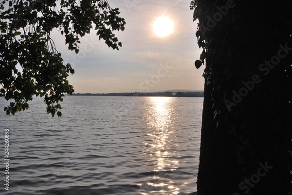 Fototapeta Por do Sol em Ouchy