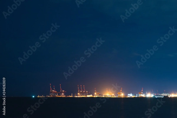 Fototapeta 神戸港の夜景