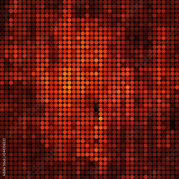 Fototapeta abstract vector colored round dots background