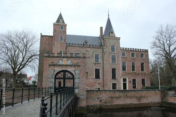 Obraz Castle in Burgh-Haamstede