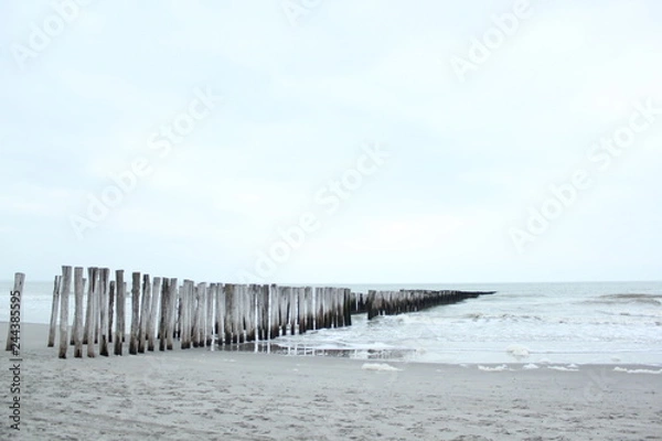 Obraz Endless path into the sea