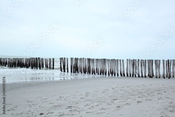 Obraz Endless path into the sea