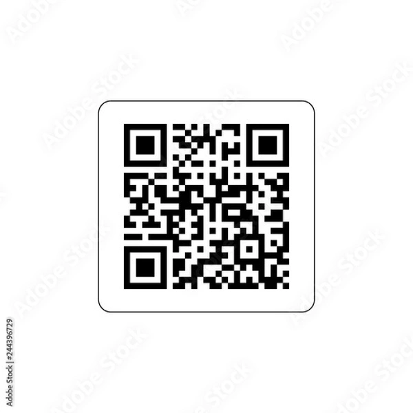 Fototapeta Qr code.
