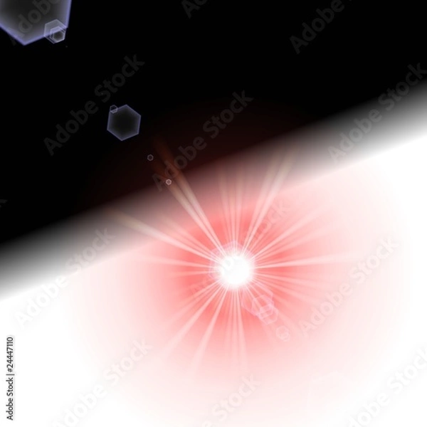 Fototapeta soleil abstrait