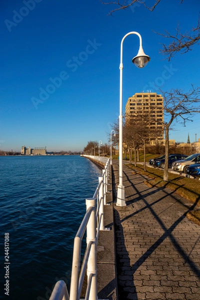 Obraz Sarnia Trail Along River