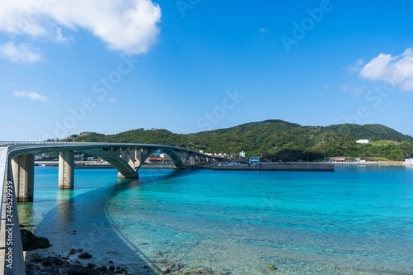 Obraz 阿嘉島の美しい海「ケラマブルー」