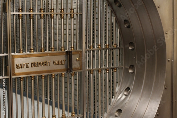 Obraz Sejf depozytowy