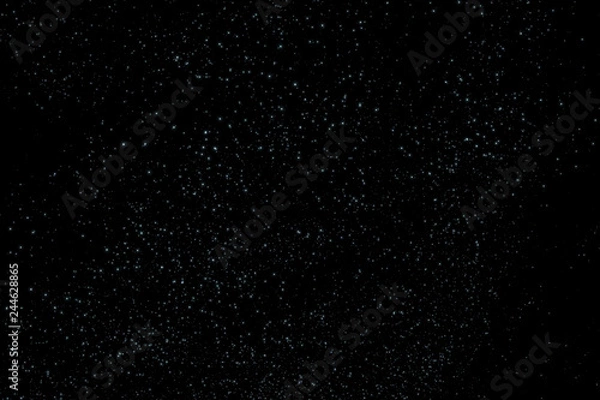 Fototapeta Stars and galaxy outer space sky night universe background 3d rendering