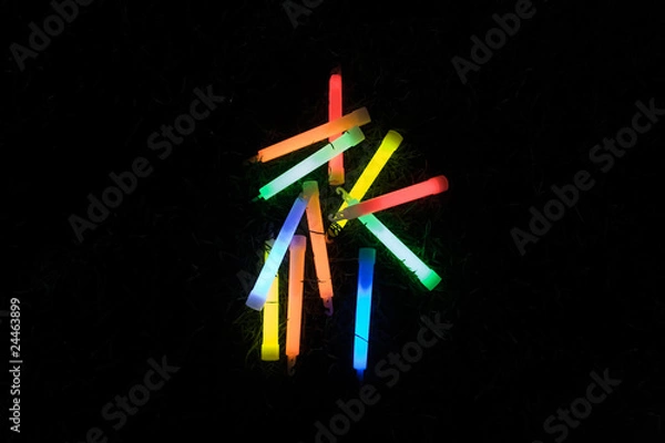 Fototapeta Leuchtstäbe