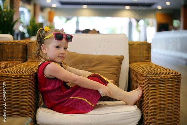 Obraz child in sunglasses