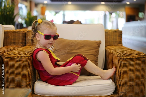 Obraz child in sunglasses