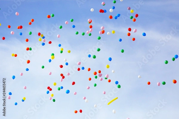 Obraz 空飛ぶ風船