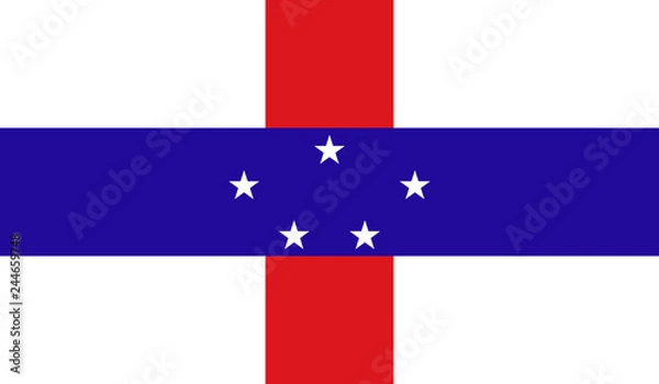 Obraz Netherlands Antilles Flag