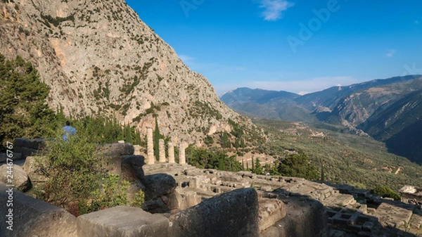 Fototapeta Apollo, Delphi, Greece
