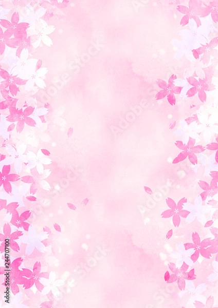 Fototapeta 桜背景