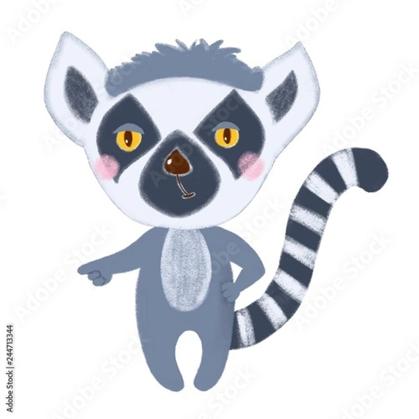 Obraz Lemur