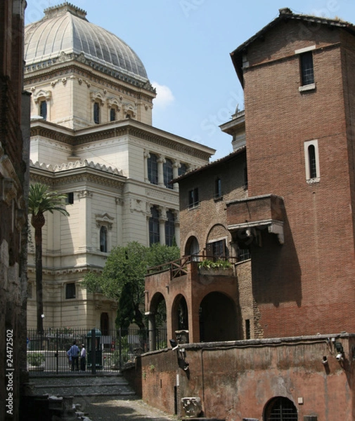 Obraz Roma, teatro Marcello e Sinagoga