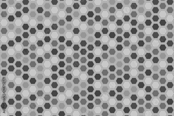 Fototapeta Geometrical symmetrical backdrop. Abstract mosaic background. 