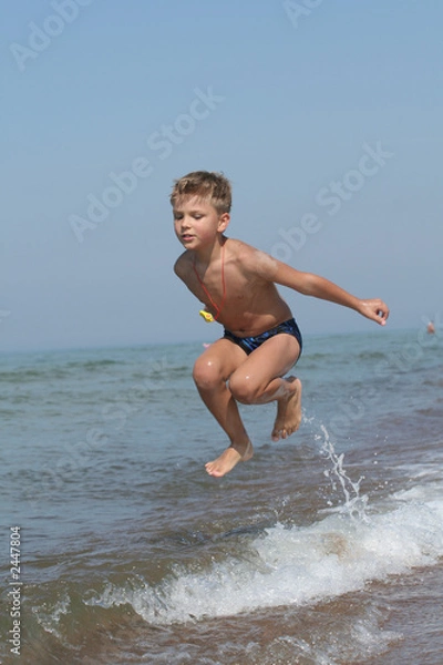 Obraz child in motion