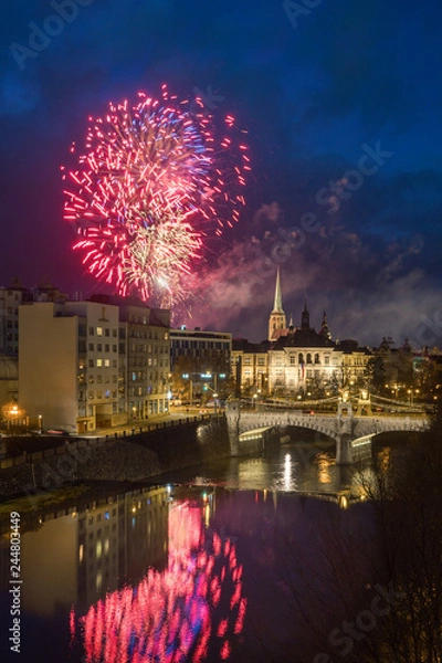 Obraz Pilsen firework