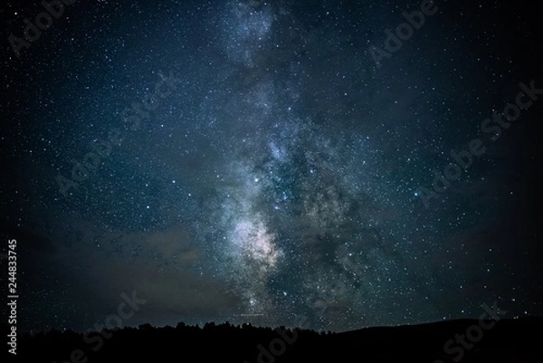 Obraz Blue Milky Way