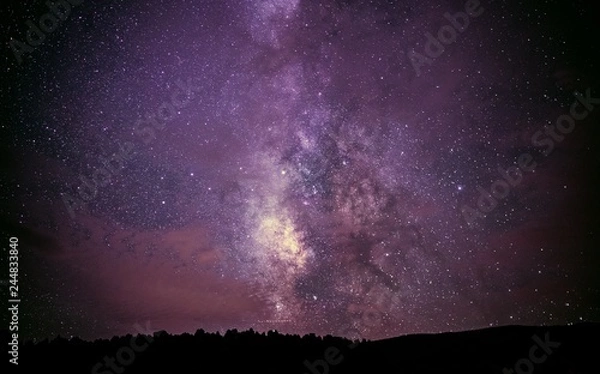 Obraz  Purple Milky Way