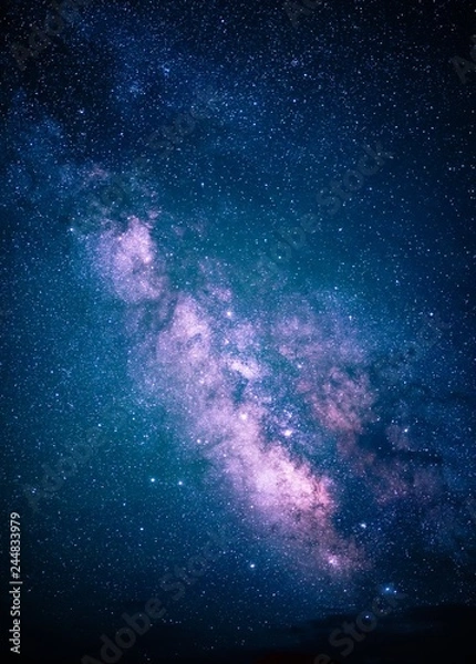 Obraz Teal Milky Way